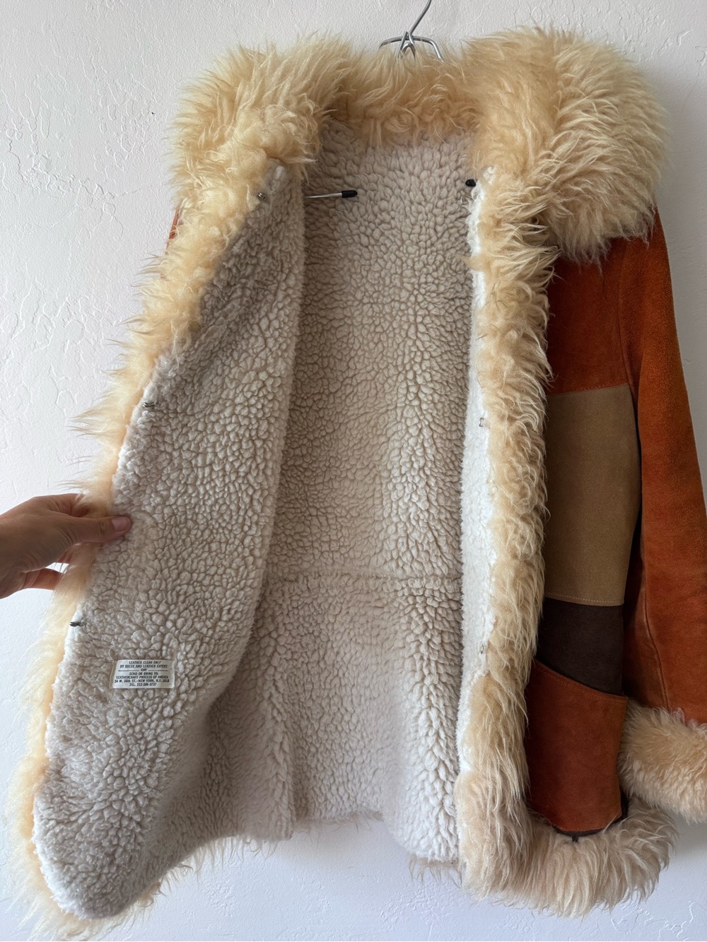 1970’s suede penny lane coat. Small/medium. - Picture 8 of 12